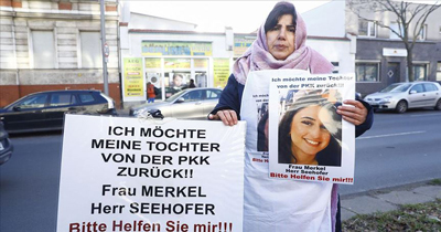 PKK‘nın kaçırdığı kızı için eylem başlattı