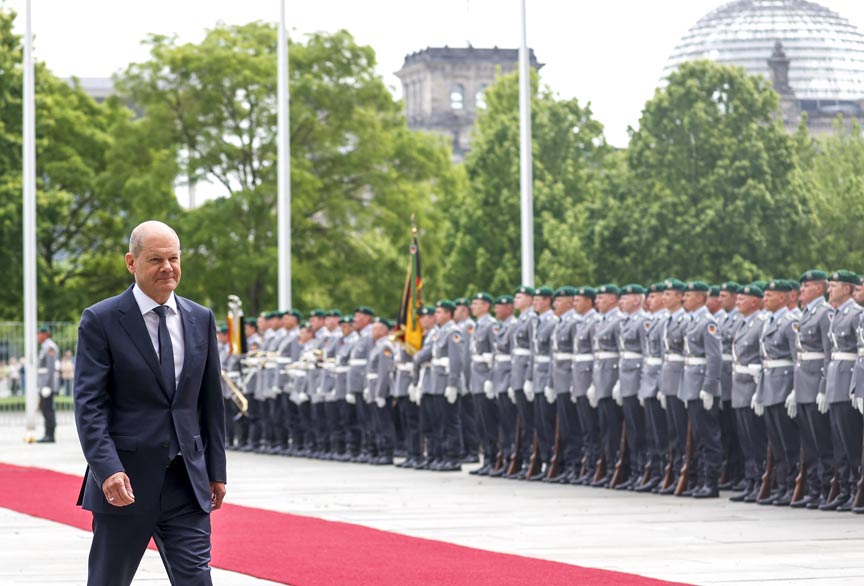 Başbakan Scholz: „Almanya‘nın nükleer silaha ihtiyacı yok.“ Başbakan Scholz: „Almanya‘nın nükleer silaha ihtiyacı yok.“