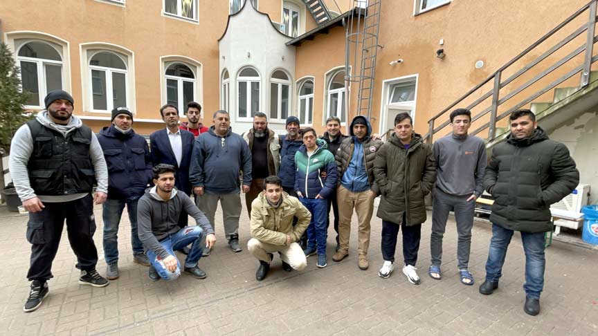 Spandau Yeni Cami, Ukrayna’lı mültecilere kapılarını açtı Spandau Yeni Cami, Ukrayna’lı mültecilere kapılarını açtı