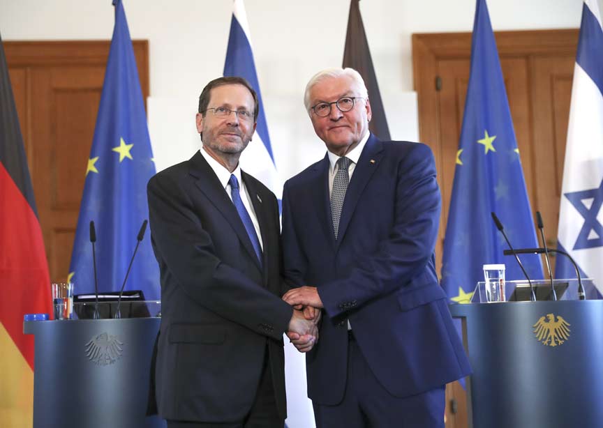 Steinmeier: „Almanya-İsrail dostluğu bizim için çok önemli“ Steinmeier: „Almanya-İsrail dostluğu bizim için çok önemli“