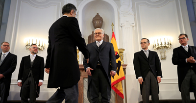Steinmeier'den yeni yıl resepsiyonu Steinmeier'den yeni yıl resepsiyonu