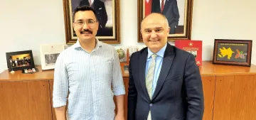 İbradı kaymakamı İsmail Demirtaş Essen Başkonsolosu İbradı kaymakamı Ismail Demirtas Essen Başkonsolosu