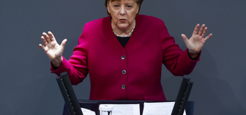 Başbakan Merkel Netanyahu ile görüştü