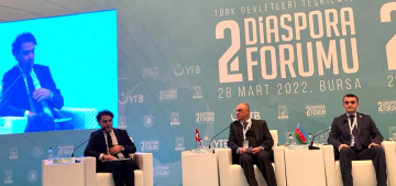 Ahmet Ünalan YTB 2. Diaspora Forumu’nda konuştu