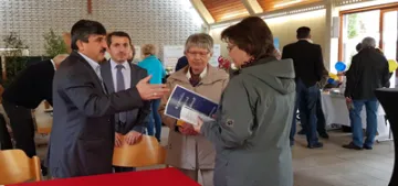 Müslümanların cenaze töreni Almanlara anlatıldı