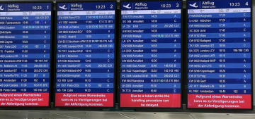 Grev nedeniyle Münih Havalimanı'nda 36 uçuş iptal edildi