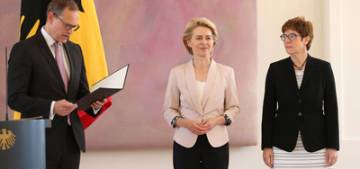 Annegret Kramp Karrenbauer Almanya Savunma Bakanı