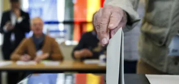 Almanya’da iki eyalette yapılan seçim sonuçları Almanya’da iki eyalette yapılan seçim sonuçları