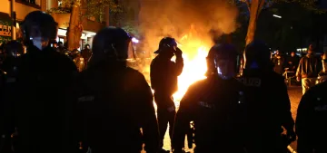 Berlin’de olaylı 1 Mayıs gösterileri