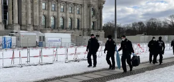 Berlin’de koronavirüs önlemlerine AfD protestosu Berlin’de koronavirüs önlemlerine AfD protestosu