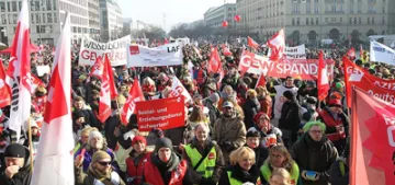 Almanya'da kamu çalışanları grevi