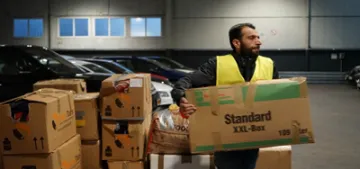 Almanyalı Türkler’den depremzedelere yardım