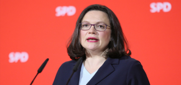 SPD Genel Başkanı Nahles istifa edeceğini açıkladı