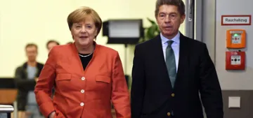 Almanya secimlerini Merkel kazandi Almanya secimlerini Merkel kazandi