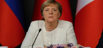 Merkel Irak'ta bağımsız Kürt devletine karşı Merkel Irak'ta bağımsız Kürt devletine karşı