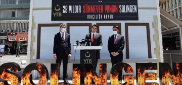 Ankara’da da Solingen kurbanları için anma etkinliği yapıldı Ankara’da da Solingen kurbanları için anma etkinliği yapıldı