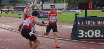 Atletizmde rekorla gelen altın madalya Atletizmde rekorla gelen altın madalya