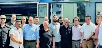 Başkan Kufen Auto Bakr’ı ziyaret etti Başkan Kufen Auto Bakr’ı ziyaret etti