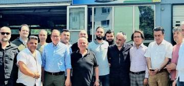 Başkan Kufen Auto Bakr’ı ziyaret etti