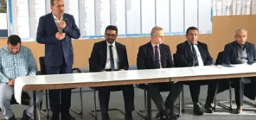 Başkonsolosluk yetkilileri vatandaşları bilgilendirdi