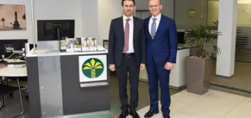 Başkonsolos Arslan’dan KT Bank’a ziyaret