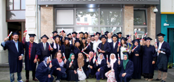 Anadolu Üniversitesi Batı Avrupa Programı diploma töreni