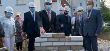 Bünde’de cami ve külliye temeli törenle atıldı