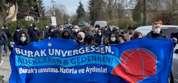 Berlin’de 9 yıl önce cinayete kurban giden Burak’a anma etkinliği