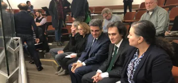 Berlin Büyükelcisi Ali Kemal Aydin NSU durusmasini izledi Berlin Büyükelcisi Ali Kemal Aydin NSU durusmasini izledi