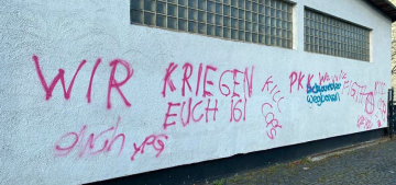 Kassel’de cami ve kültür merkezine YPG/PKK saldırısı
