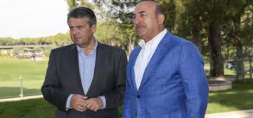 Çavuşoğlu ile Gabriel Antalya’da görüştü