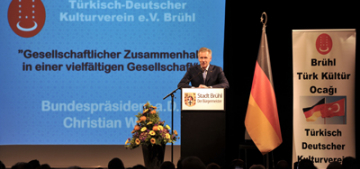 Christian Wulff zu Gast des Deutsch-Türkischen Kulturvereins in Brühl