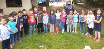 Duisburg’da çocuklara bayram eğlencesi