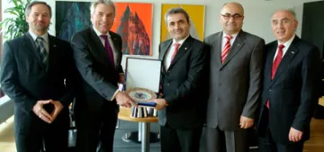 DİTİB’den Başkana Ziyaret DİTİB’den Başkana Ziyaret