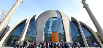 DİTİB Merkez Camisi’ne ziyaretçi akını