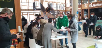 DITIB aşı kampanyasında 571 kişiye koronavirüs aşısı yapıldı DITIB aşı kampanyasında 571 kişiye koronavirüs aşısı yapıldı