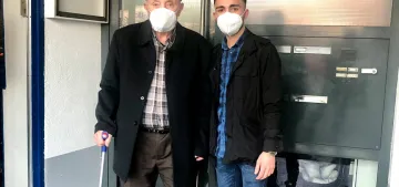 DİTİB gönüllüleri aşı merkezlerine taşıyor