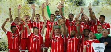 2017 Almanya Süper Kupa finalini Bayern Münih aldi.