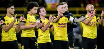 Dortmund ilk yarıyı galibiyetle tamamladı