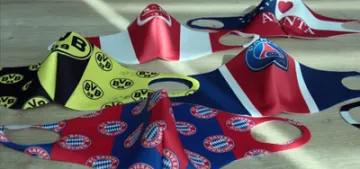 Dünya takımlarının maskeleri Bursa'dan