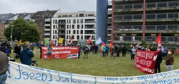 Toplanma ve gösteri hakkını yeniden düzenleyen yasa tasarısı protesto edildi