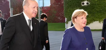 Erdoğan, Merkel ile Libya ve Suriye'yi görüştü Erdoğan, Merkel ile Libya ve Suriye'yi görüştü