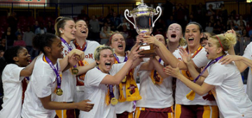 Galatasaray Kadınlar takımı Avrupa şampiyonu oldu