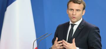 2018 Şarlman ödülü Macron'a verildi