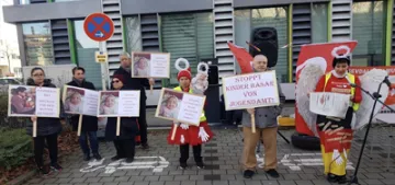 Heilbronn’da Alman Gençlik Dairesi protesto edildi
