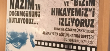 Göç belgeselinin tanıtımı yapıldı