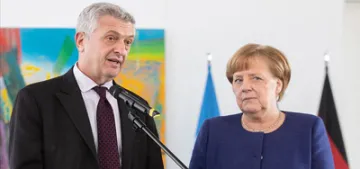 Merkel BM Mülteciler Yüksek Komiseri ile görüştü