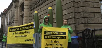 Greenpeace'ten Almanya'ya silah ambargosu çağrısı