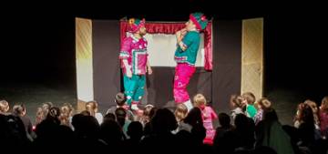 Hacivat ve Karagöz‘e çocuklardan tam not Hacivat ve Karagöz‘e çocuklardan tam not