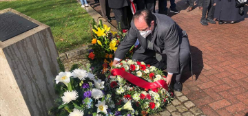 NSU ırkçi terör örgütü kurbanı Halit Yozgat için anma etkinliği